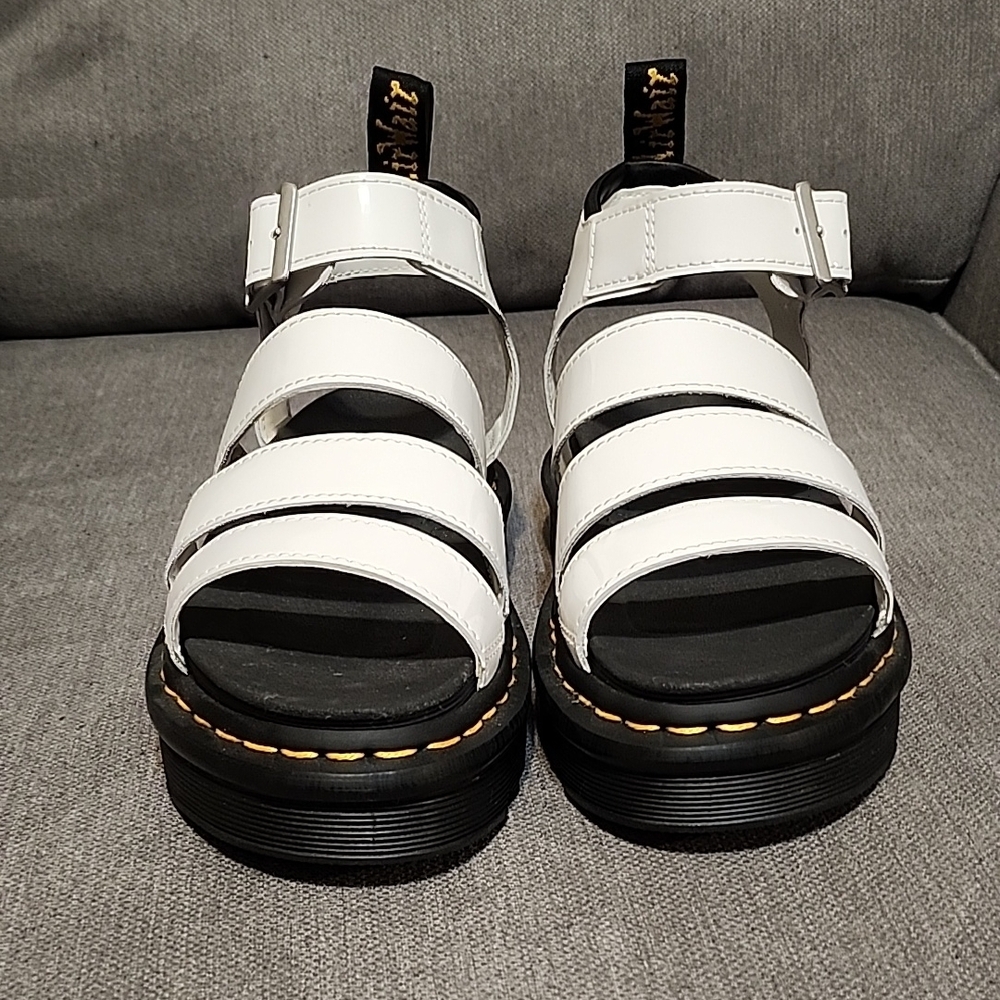 Dr. Martens White Women's Sandals